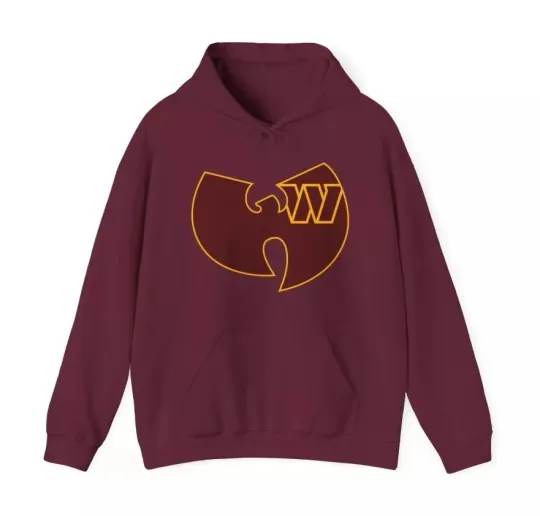 Discover w tang band Clan Hoodie WASHINGTON COMMANDERS football Unisex Hooded Sweatshirt