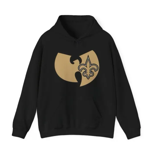 Discover w tang band Clan NEW ORLEANS football Unisex Heavy Blend Hooded Sweatshirt SAINTS