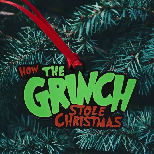Discover 3D How the funny character Stole Christmas | Ornament | Great Holiday Gift