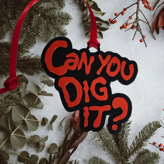 Discover 3D Can you Dig It | Christmas Ornament | Great Holiday Gift