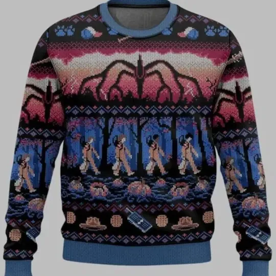 Stranger Things Ugly Christmas Sweater
