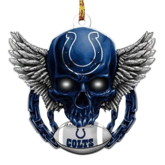 Discover Indianapolis Colts Christmas Ornament, team apparel, christmas gift