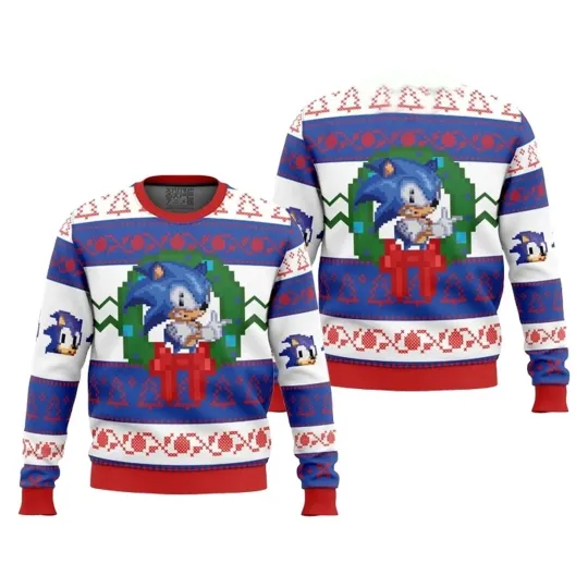 Sonic Christmas Ugly Christmas Sweater
