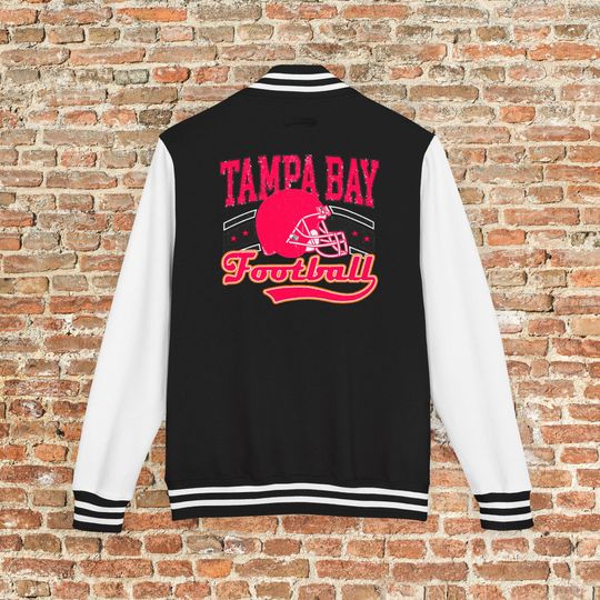 Discover Tampa Bay Football Varsity Jacket, Vintage Throwback 90s Outerwear For Fans, Mens and Womens Sizes