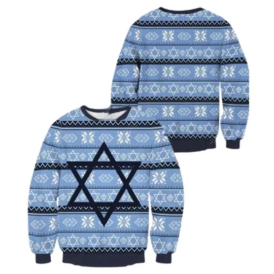 Discover The Night Before 2015 Isaac Cosplay Ugly Christmas Sweater