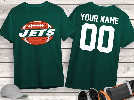 Discover Personalized New York Jets Football 3D T-Shirt, Game Day Shirt, Gift for Fan