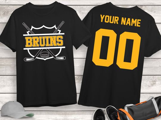 Personalized Boston Bruins 3D T-Shirt, Game Day Shirt, Gift for Fan