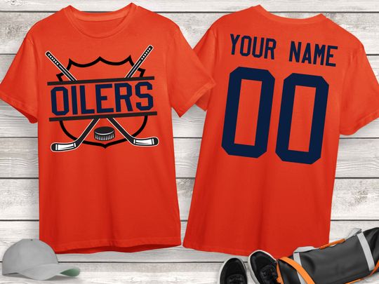 Discover Personalized Edmonton Oilers Hockey Team 3D T-Shirt, Game Day Shirt, Gift for Fan