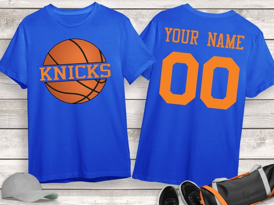 Discover Personalized New York Knicks Basketball 3D T-Shirt, Game Day Shirt, Gift for Fan