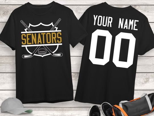 Discover Personalized Ottawa Senators Hockey 3D T-Shirt, Game Day Shirt, Gift for Fan