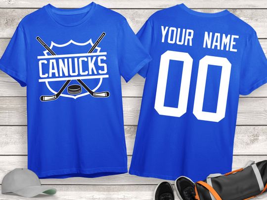 Discover Personalized Vancouver Canucks Hockey 3D T-Shirt, Game Day Shirt, Gift for Fan