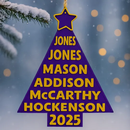 Discover Minnesota Football Christmas Tree Ornament football Football Man Cave Decorations