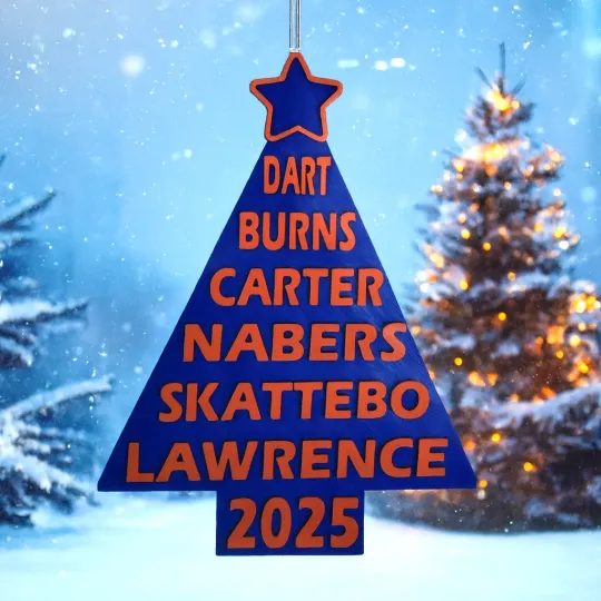 Discover New York Football Christmas Tree Ornament football Football Man Cave Decorations