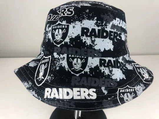 Discover Las Vegas football bucket hat, Camo Distressed 2025 team name logo