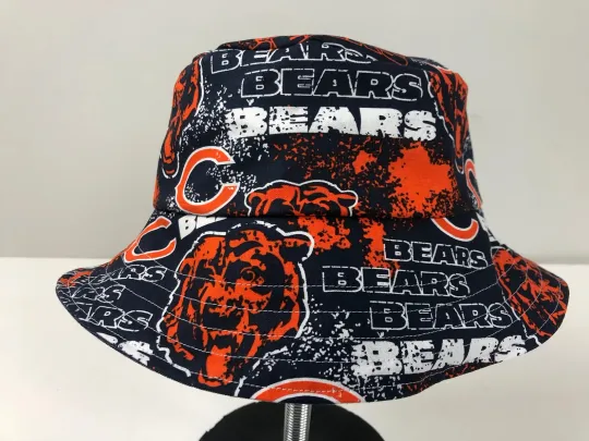 Discover chicago football bucket hat, the bears mascot team name logo, fan gift