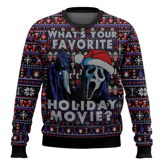 Holiday Scream, Ghostface Christmas Ugly Sweater