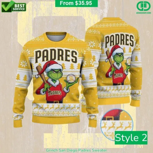 Discover funny character SanDiego Padre Sweater Ugly S-5XL Fan Gift Xmas