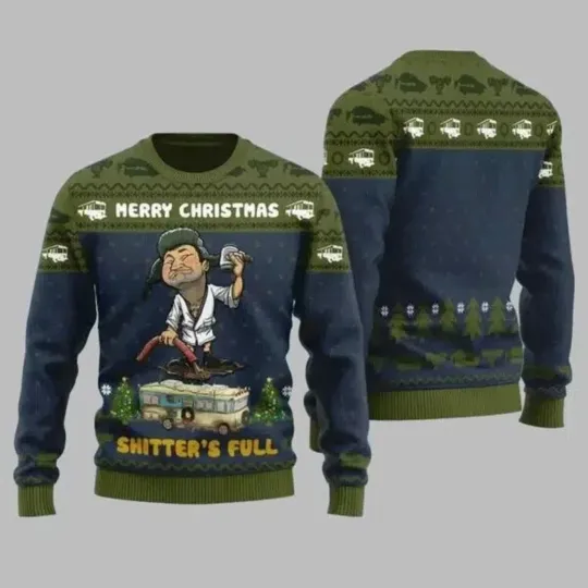 Christmas Shitters Full Ugly Christmas Sweater