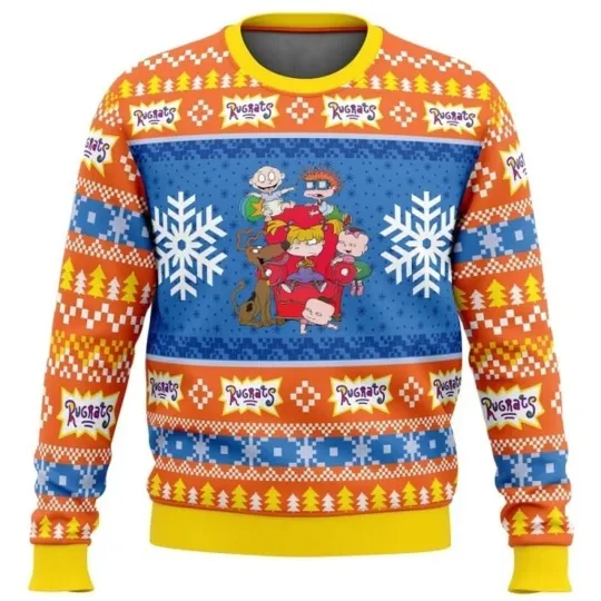Christmas Rugrats Nick 90s Ugly Sweater Partyugly sweater ideas Ugly Christmas