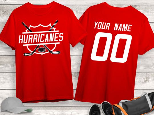 Discover Personalized Carolina Hurricanes Hockey Team 3D T-Shirt, Game Day Shirt, Gift for Fan