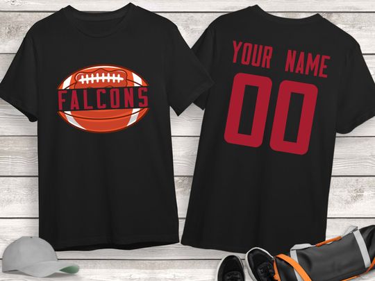 Personalized Atlanta Falcons Football 3D T-Shirt, Game Day Shirt, Gift for Fan