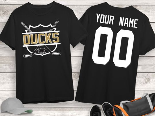 Personalized Anaheim Ducks Hockey Team 3D T-Shirt, Game Day Shirt, Gift for Fan