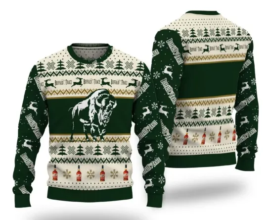 Discover Buffalo Trace Ugly Sweater Christmas Gifts