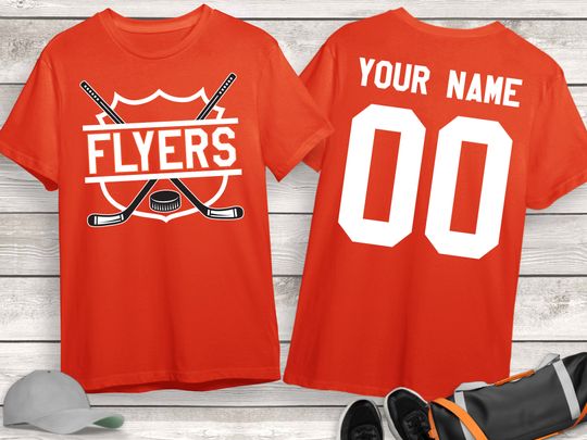 Discover Personalized Philadelphia Flyers Hockey Team 3D T-Shirt, Game Day Shirt, Gift for Fan