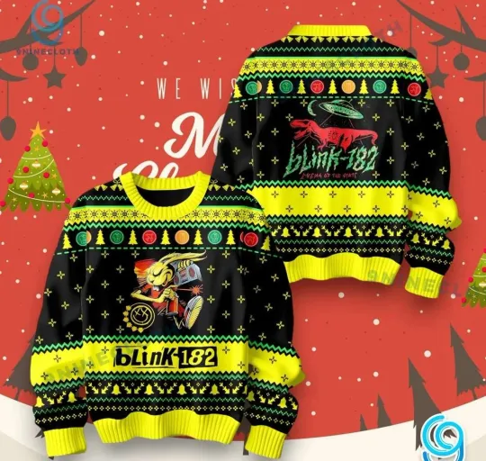 AOP B182 band Christmas Ugly Sweater