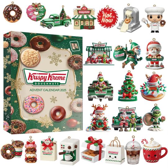 Discover Krispy Kreme Christmas Advent Calendar 2025, Krispy Kreme Advent Calendar, Christmas Advent Calendar, Advent Calendar 2025, Gift Christmas.