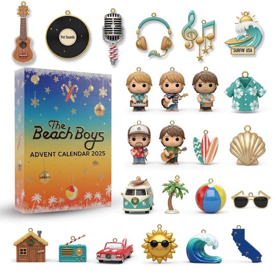 Discover The Beach Boys Advent Calendar 2025, The Beach Boys Advent Calendar, Christmas Advent Calendar, Advent Calendar 2025, Gift Christmas.