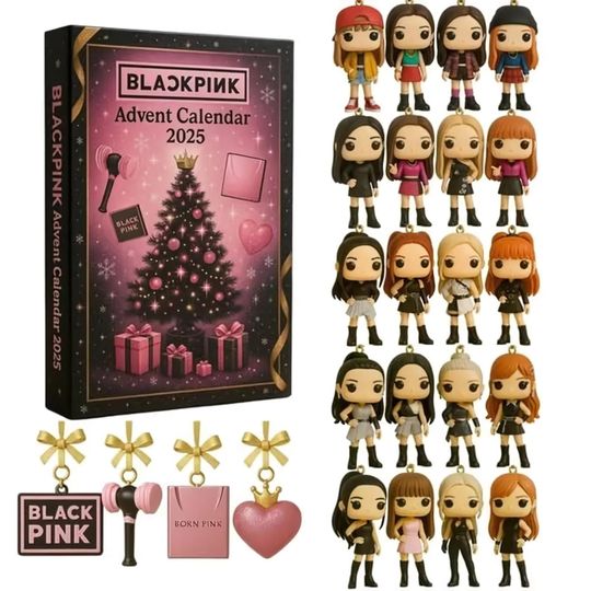Discover Lover Kpop Blackpink Advent Calendar 2025, Blackpink Advent Calendar, Christmas Advent Calendar, Advent Calendar 2025, Gift Christmas.