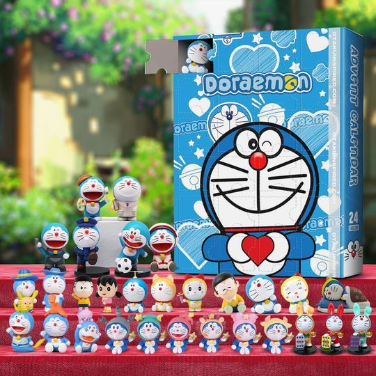 Discover Anime Doraemon Advent Calendar 2025, Doraemon Advent Calendar, Christmas Advent Calendar, Advent Calendar 2025, Gift Christmas.