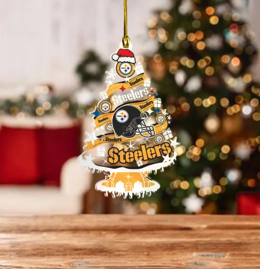 Discover pittsburgh football Christmas Ornament, tree decoration, fan gift