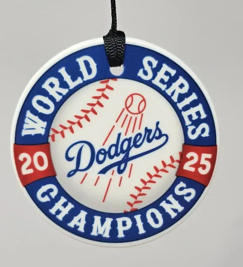 Discover Los Angeles D@dgers Christmas Ornament, Fan Keepsake, 2025 world series