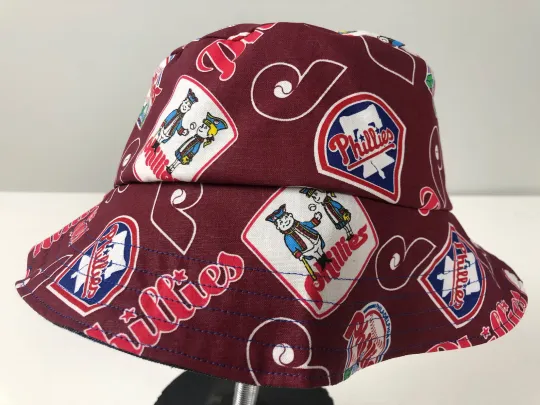 Philadelphia Phillies bucket hat, team apparel, 2025 fan head wear