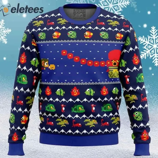Discover Alex Kidd in Christmas World Ugly Christmas Sweater Retro Gamer Gift