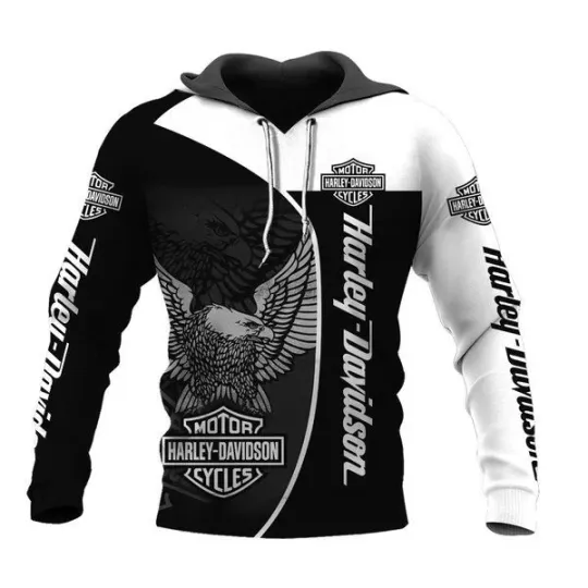 Discover Haarleyy Davidson Pullover Hoodie, Motorcycle Harley Fan Hoodie