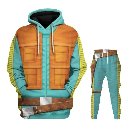 Discover Star Wars Greedo‌ Costume 3D Hoodie Sweatpants Full Set Cosplay