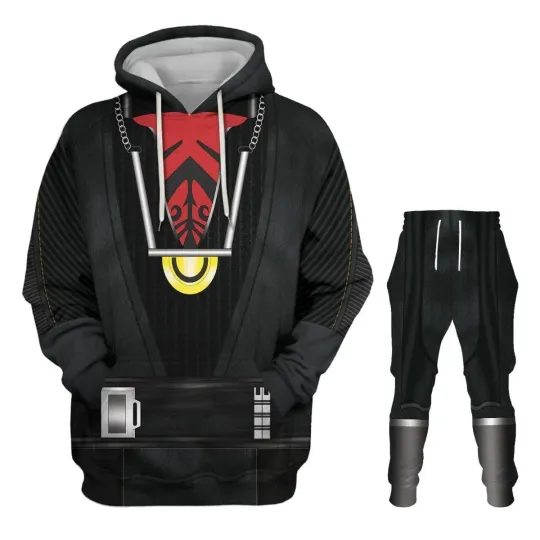 Star Wars Darth Maul‌ Costume 3D Hoodie Sweatpants Full Set Cosplay