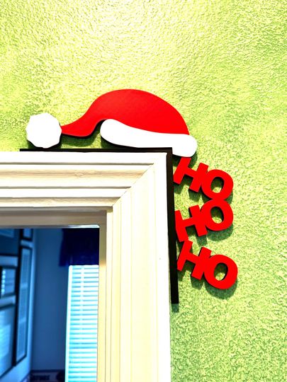 Christmas Door Corner Decoration for Holiday Cheer