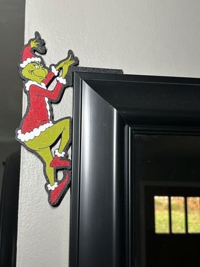 Discover funny character Door Corner Decoration 3D Model