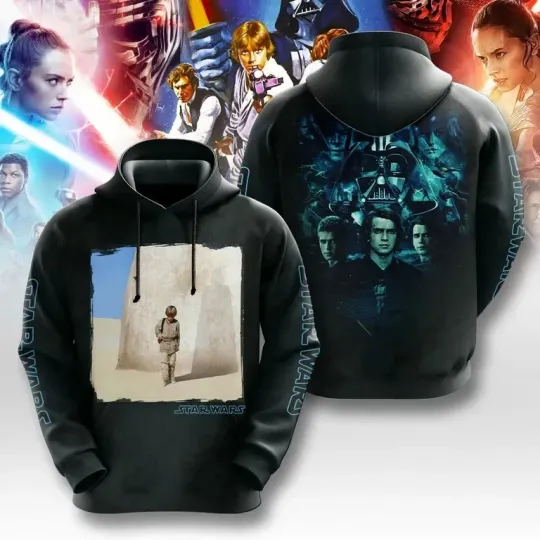 Star Wars A New Hope Hoodie Anakin Skywalker All Over Print