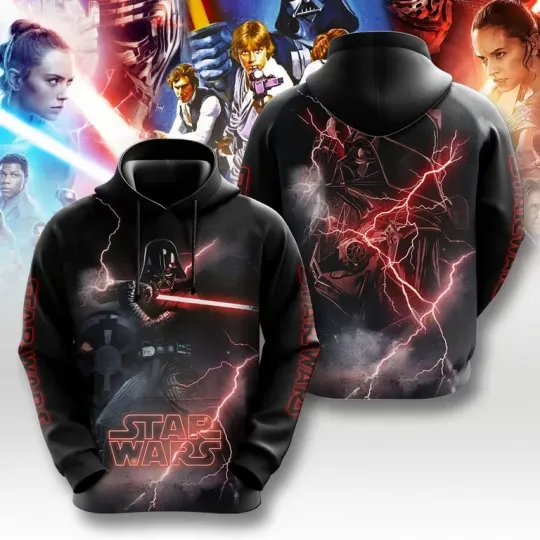 Discover HOTT Star Wars  Darth Vader Hoodie Size S-5XL All Over Print