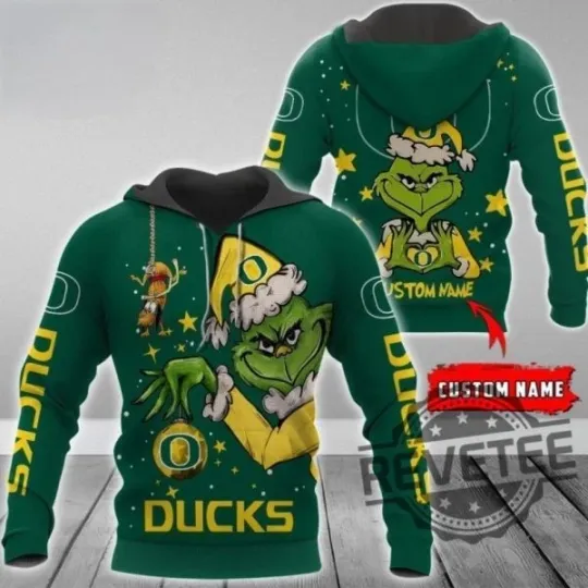 Discover Merry Christmas Oreg ducks funny character 3D All Over Print Hoodie Unisex