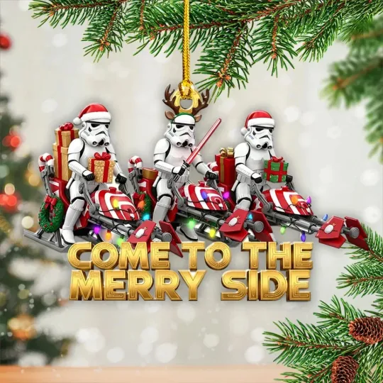 Discover 2D FLAT Star Wars Acrylic Ornament Xmas Gift