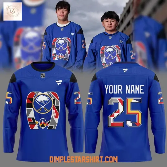 Discover Personalized Buffalo Sabres Native American Heritage Night 2025 Hockey Shirt