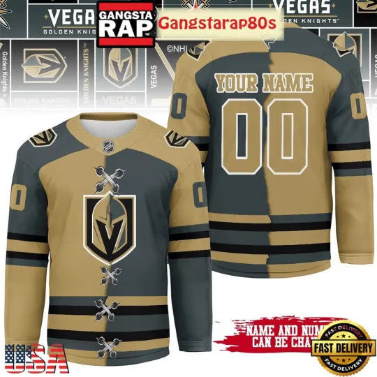 Discover Personalized Vegas Golden Knights Mix Home Away 2025 Hockey Shirt Men's Fan Gear