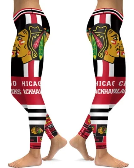 Discover Chicago Blackhawks Hockey Women's Leggings