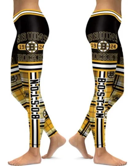Discover Boston Bruins Hockey Women's Leggings